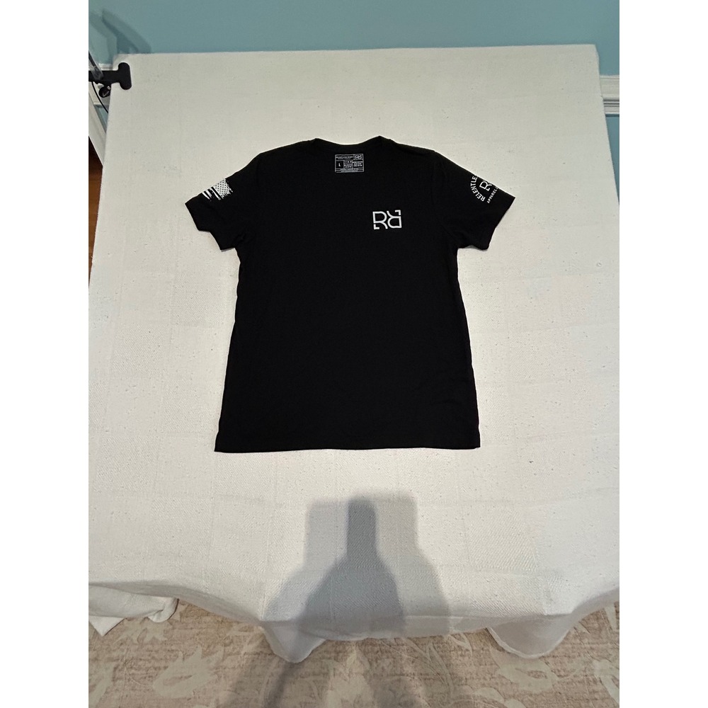 Relentless Rebel We Are Not The Same Black Graphic T-Shirt Mens Large RR Logo